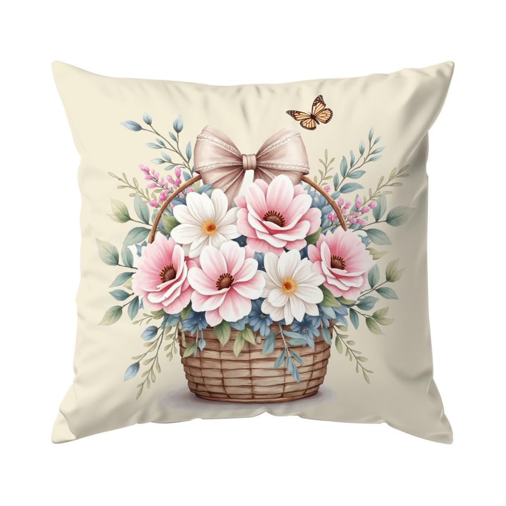 Retro Boho Farmhouse Pillowcase Printed Polyester 40/45/50cm Throw Pillowcover Decorative Sofa Cushion Pillowslip Home Decor