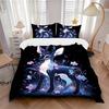 3pcs Sika Deer Pattern Bedding Set,Soft and Comfortable, Suitable for Bedroom and Use.N085