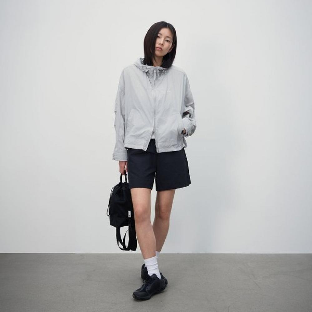 Kangol Women S Hoodie Jacket Light Gray 8562 FR