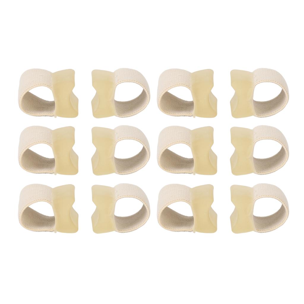 10 Pair Toe Separator Elastic Prevent Rubbing Pressure Relief Big Toe Spacer for Overlapping Toe Hammertoe