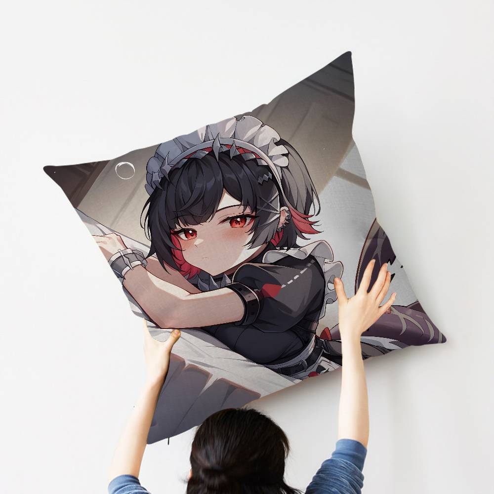 Anime Game Ellen Joe Lucky Dragon pillow cover sofa cushion cover home room decoration children gift