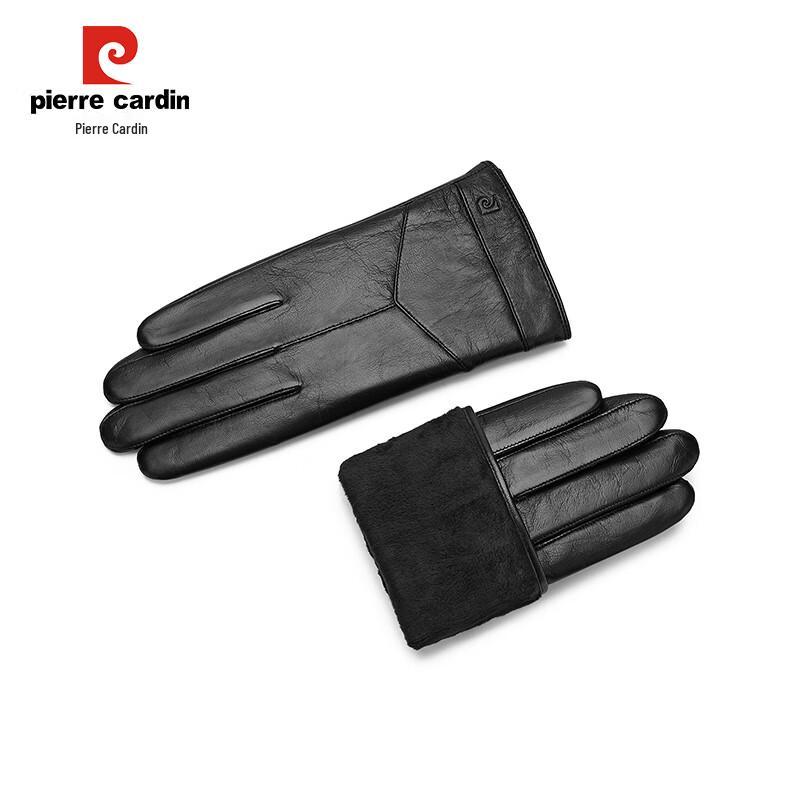 Pierre Cardin Men's Goatskin Touchscreen Winter Gloves