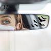 Spooky Car Exterior Decoration Flying Bat Rearview Mirror Stickers, PVC Decals for Vehicle Versatile Vinyl Surfaces Decoration, Waterproof Halloween