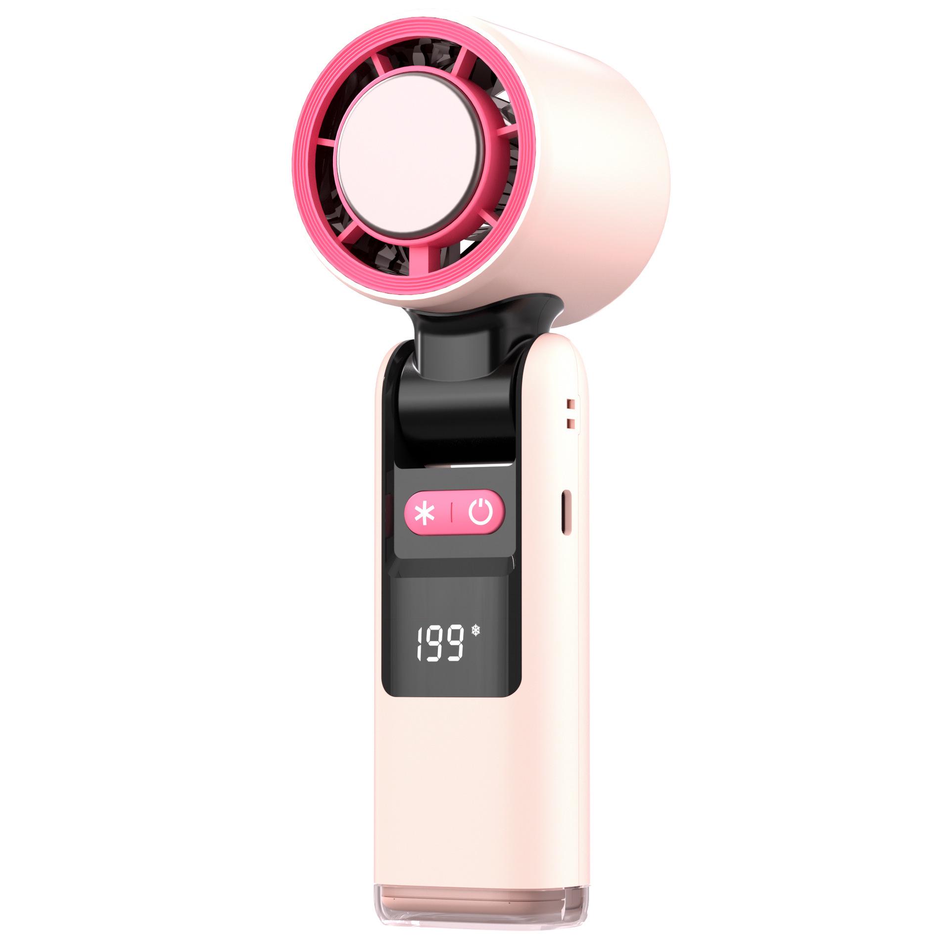 2026 High-Speed USB Charging Neck-Hanging Mini Ice Cooling Fan F138 | 4000mAh