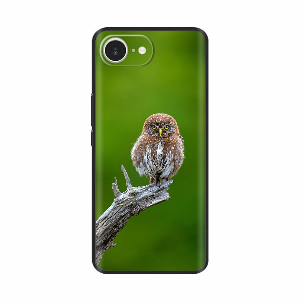 For iPhone 16E Case Fantasy Flower Black Phone Case For iPhone16E / iPhone SE 2025 Soft TPU Shockproof Back Cover Fundas Housing