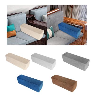 Oreiller pour accoudoir de canapé pour canapé, lit et fauteuil Oreiller de soutien pour coude avec taie d'oreiller lavable pour voiture, maison, salon, travail