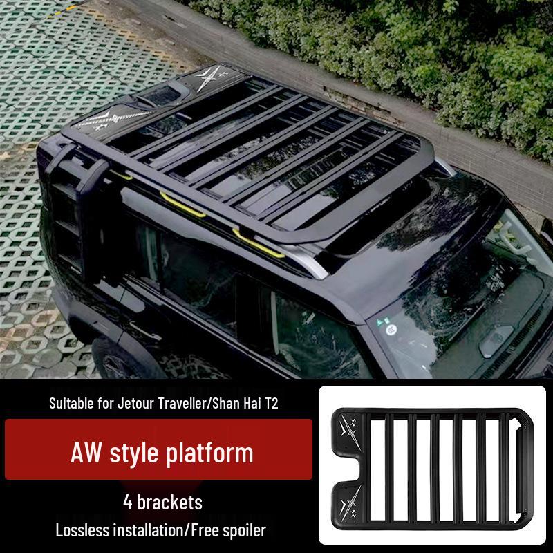 Jetour Traveler Mecha Backpack Roof Rack Off-Road Accessories Shan Hai