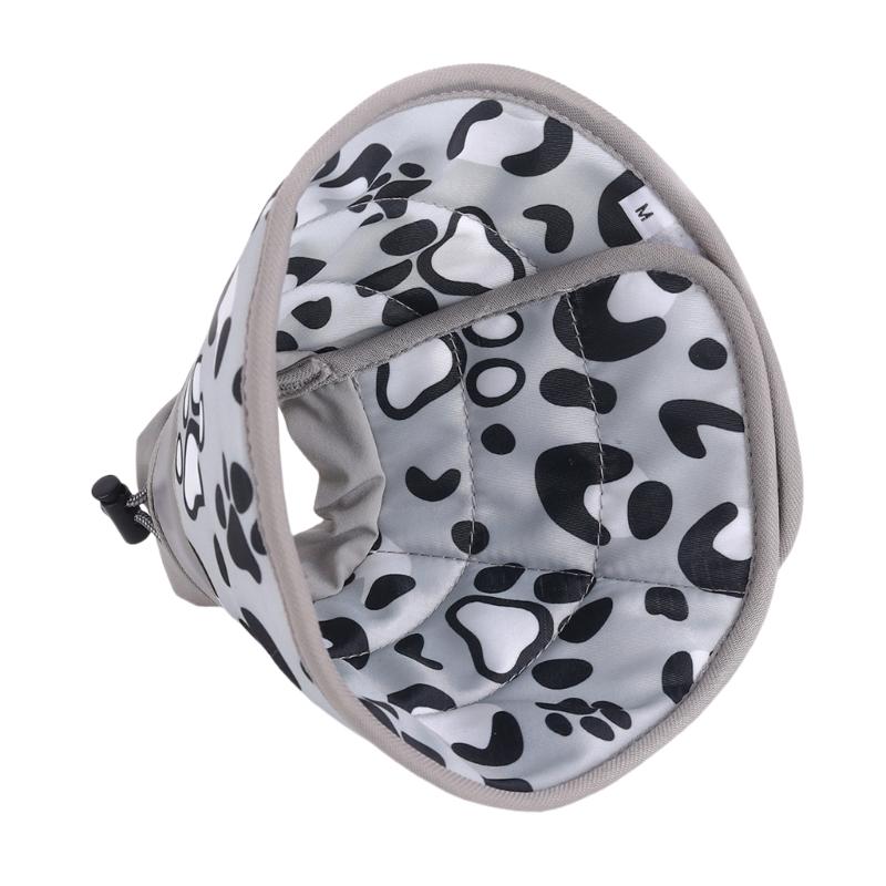 Halskrause für Haustiere Bequeme Leichte Halskrause Schützende Verstellbare Halskrause für Hunde und Katzen, Weich und Durchlässig