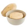 4-Piece Mixing Bowl Set with Lids 11.22"/ L 50% Recycled PP Papyrus Beige