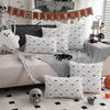 1pc Living Room Sofa Halloween Ghost Pillow Cover Plush Cushion Fun Holiday Decoration Pillow Cover
