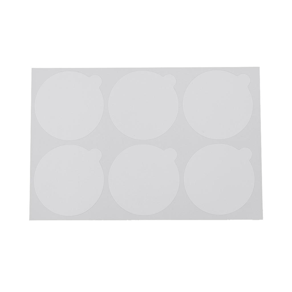 180pcs Disposable Eyelash Glue Holder Waterproof Sticker Pallet Paper Pads Stand On Jade Stone