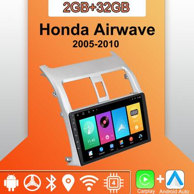 Autorádio Android Carplay pro Honda Airwave 2005-2010 Multimediální přehrávač Hlavní jednotka Stereo GPS Navigace BT WIFI 2+32GB