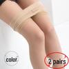 Ultra-Thin Hand-Tearable Black Stockings: Flirtatious & Sexy Pantyhose for Women