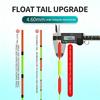 Highly Visible Fishing Float Triangular Tail Buoyancy For All Water Fishing For Catching Carp Crucian Carp Tilapia Grass Carp