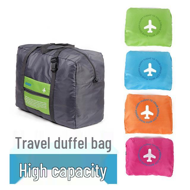Foldable Waterproof Korean Travel Bag - Large Capacity Oxford Cloth Luggage