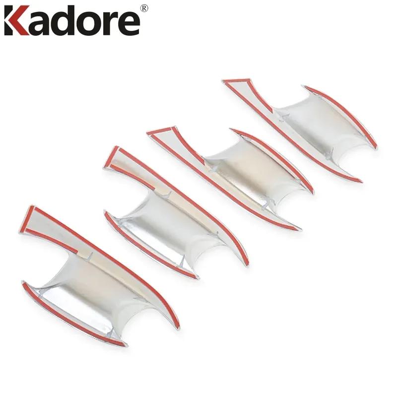 For Hyundai Palisade     2024 Chrome Car Side Door Handle Bowl Cover Trim Molding Overlay Accessories