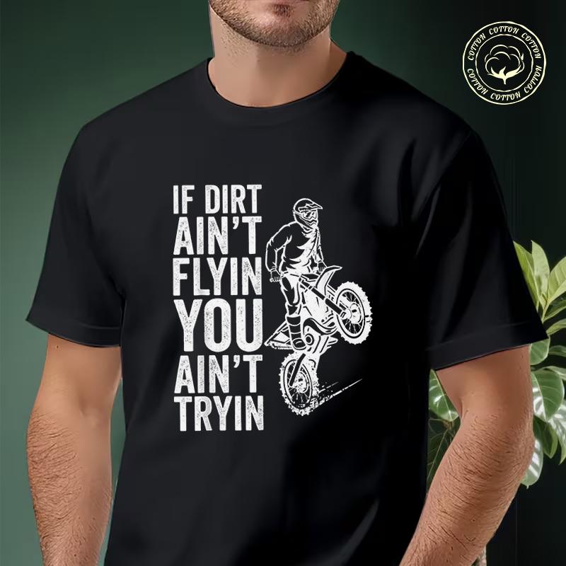 Men Cotton Casual T-shirts Funny Dirt Bike Rider Supercross MX Motocross Tee Men s Summer Cycli