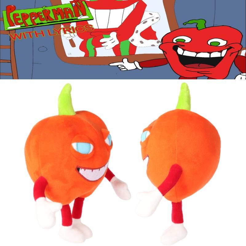 Pepperman Plush Toy From Pizza Tower Game