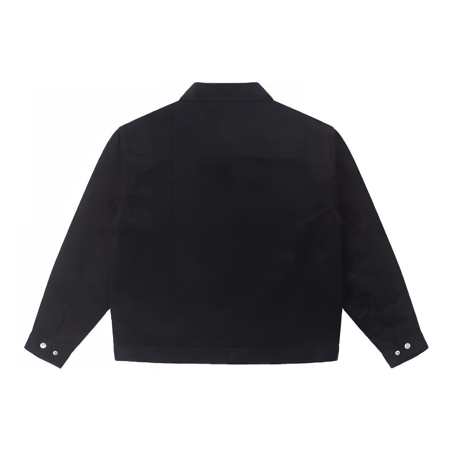 

New Converse Jackets Men s Black 10025260-A03 S