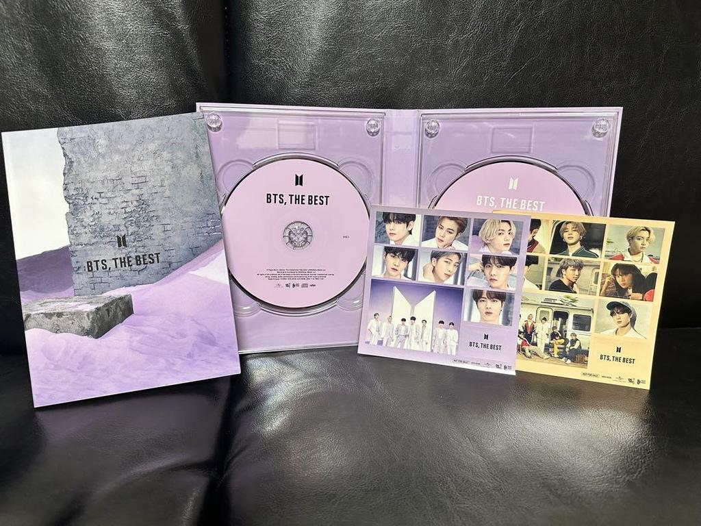 [USED] BTS, THE BEST First Limited Edition A, First Limited Edition C, Regular Edition, Acrylic Stand Included
