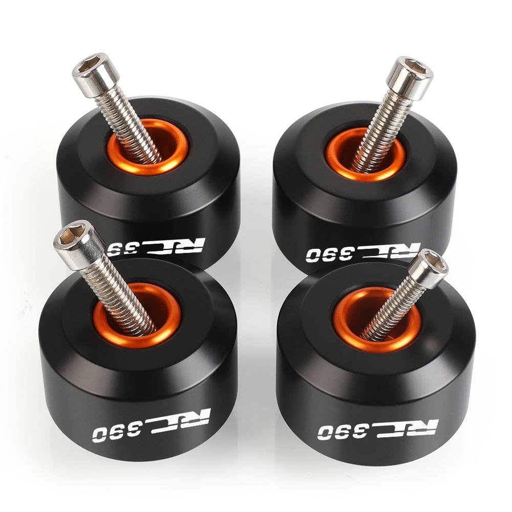 For RC390 RC 390 2014 2015 2016 2017 2018    2022 Motorcycle Wheel Axle Fork Crash Sliders Guard Falling