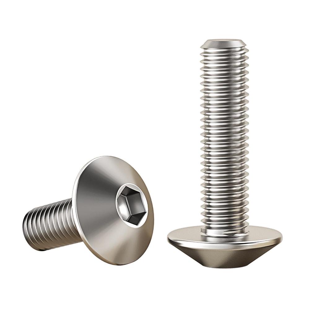 304 Stainless Steel Mushroom Head Hex Bolt (M5/M6/M8)