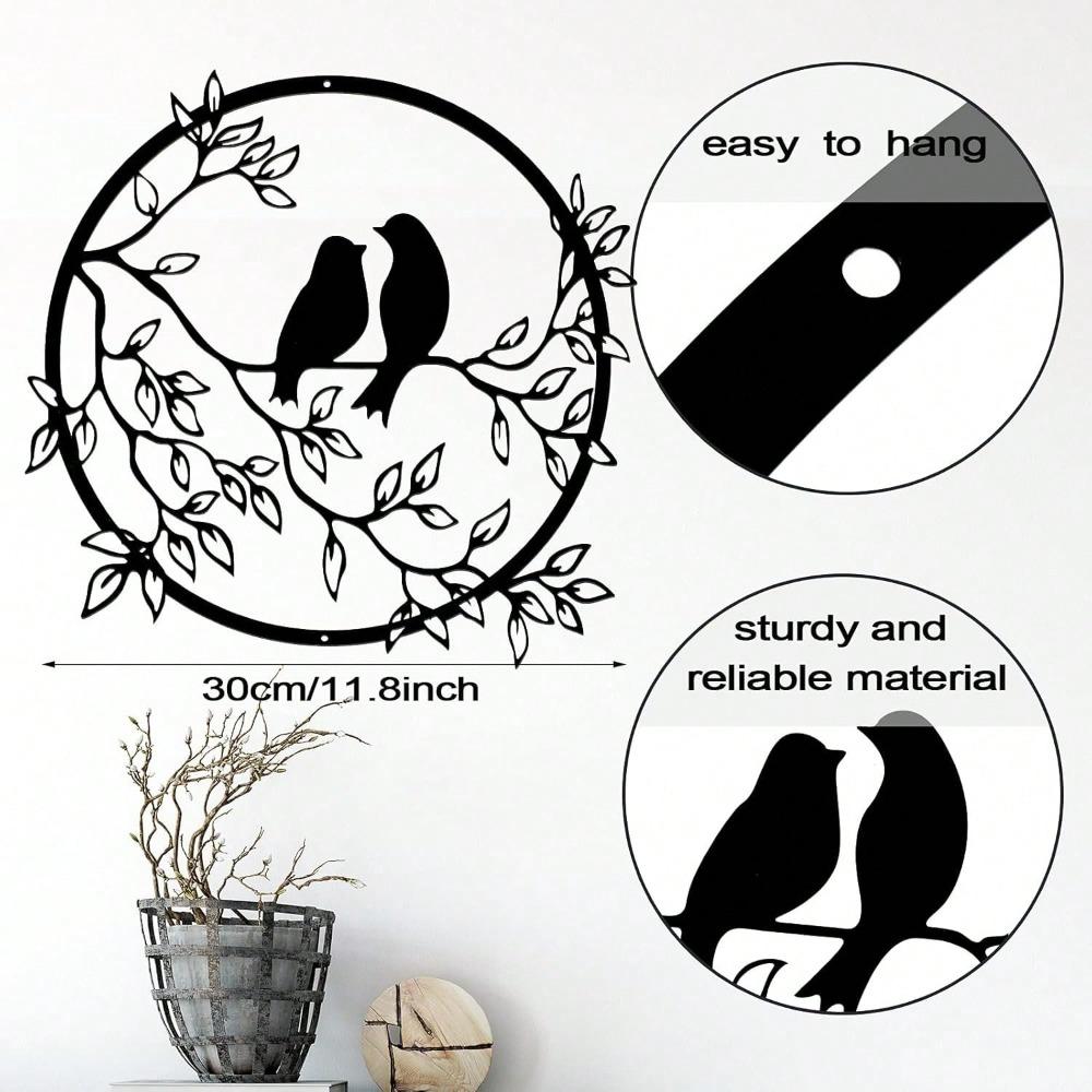 Metal Wall Art Decor Plaque Sign Home Office Kitchen Hanging Ornament