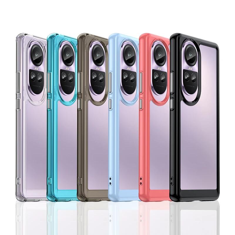 Colorful protective Case For OPPO Reno 10(Global)/10 Pro(Global) Shockproof Back Cover