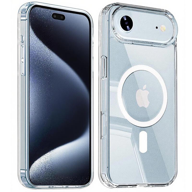 Magnetický bezdrátový nabíjecí kryt Magsafe pro iPhone 17 Pro Max iPhone17 Air Hybridní pevný měkký kryt pro iPhone17ProMax 17Pro 17Air