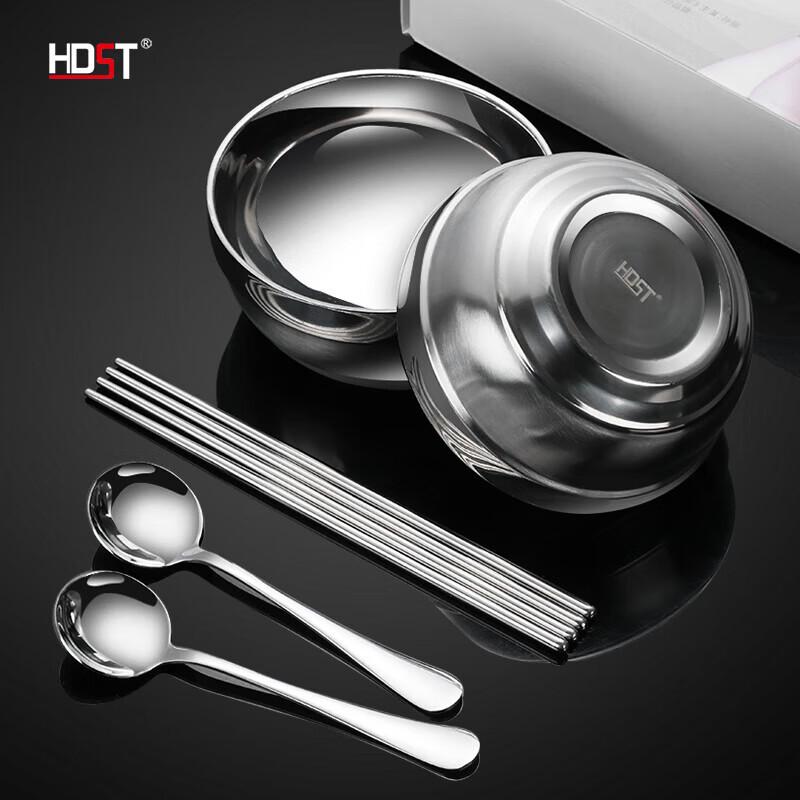 

Chinese Style Stainless Steel Tableware Gift Set