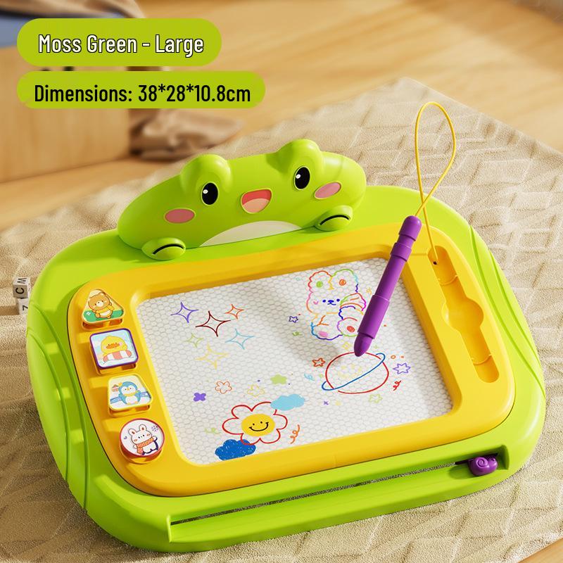 Large Magnetic Children's Drawing Board - Colorful, Erasable Doodle Table for Home
