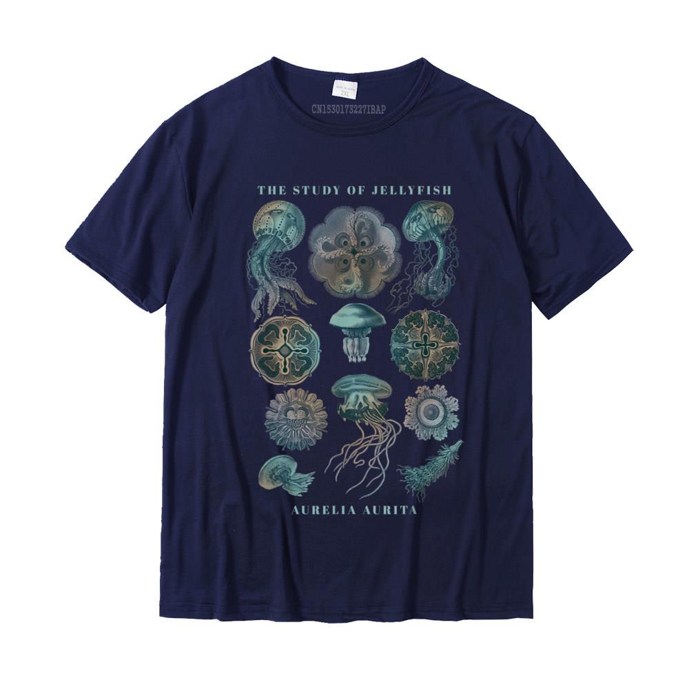 2025 Earth Day Research Jellyfish T-Shirt Cotton Birthday Top T-Shirt High Quality Men's and Women's T-Shirt Casual Streetwear