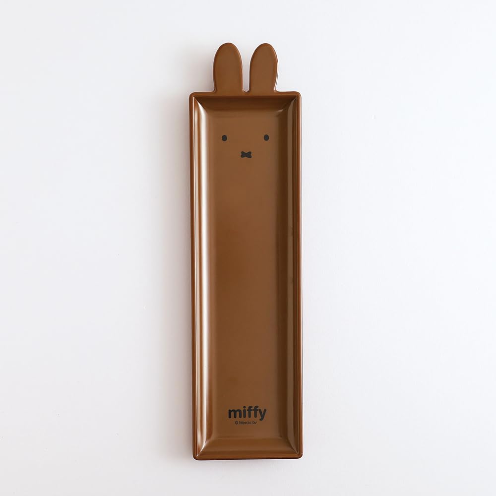

Green Flash Miffy Tray Long Stationery Tray Brown BM-283