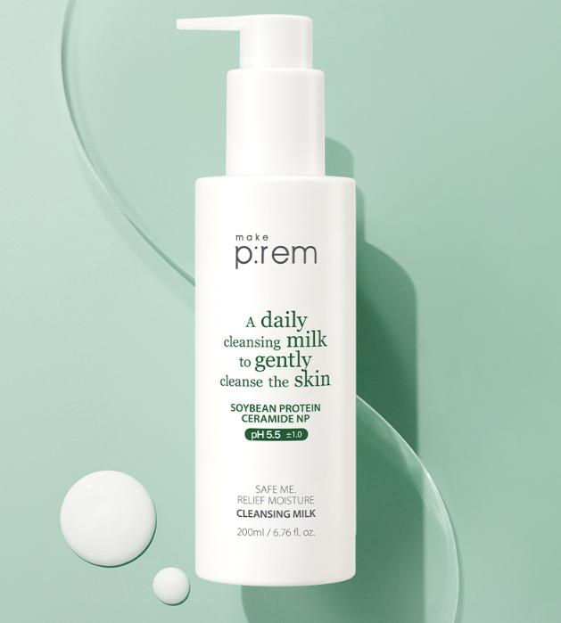 make p:rem Safe Me Relief Moisture Cleansing Milk 200ml