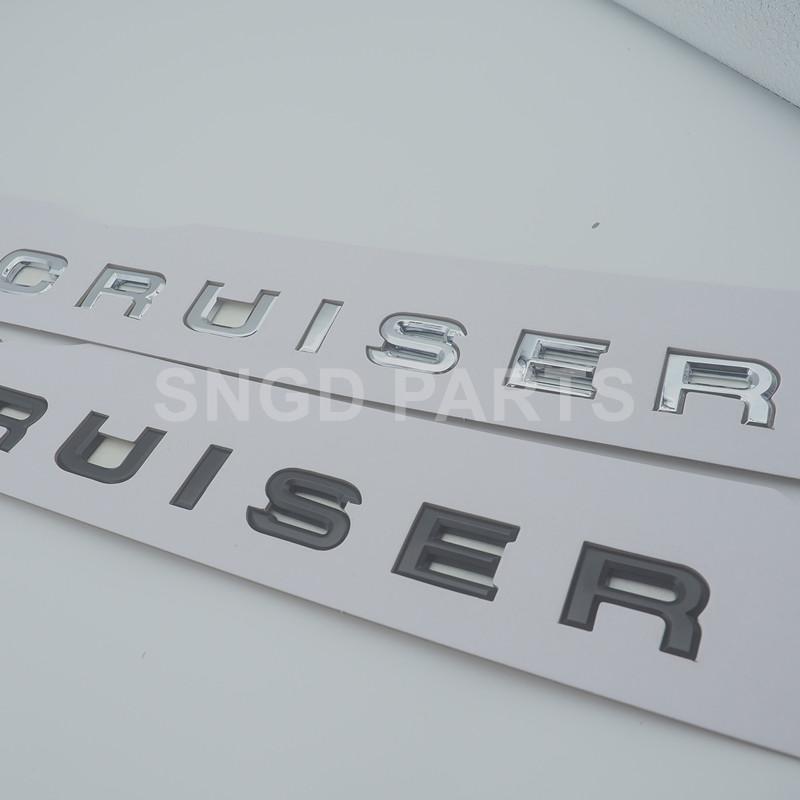 YZKN9 For Toyota Land Cruiser 300 Lc300 2021-2023 VXR GXR 3D Letter Sticker Tailgate Badge Emblem Badge Exterior Modification Emblem