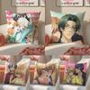 Sweet Yaoi Manga LLove Stage Cushion Cover Pillowcase Short Plush Invisible Zipper Room Sofa Cushion Cover
