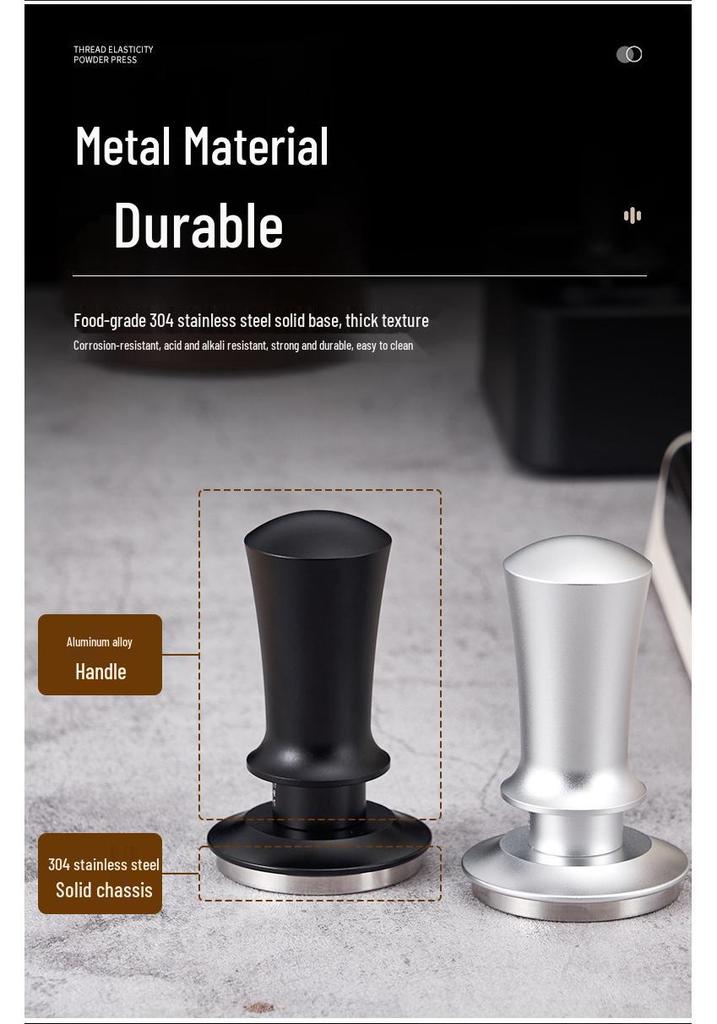 Adjustable Coffee Tamper with Scale - Balanced Constant Force Hammer