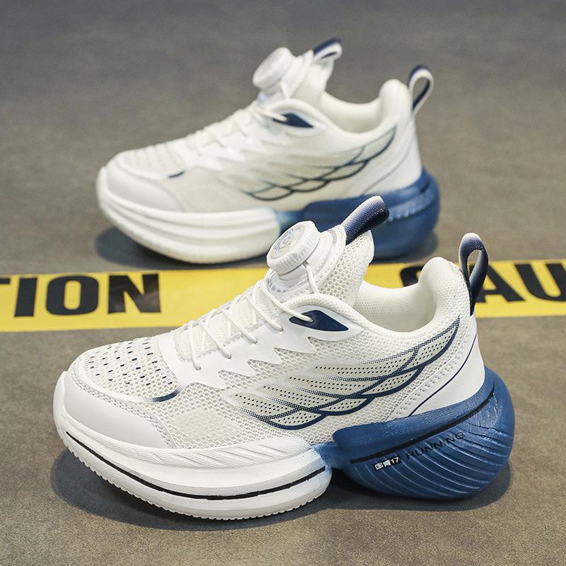 Single Net Boys' Sports Shoes 2025 New Student Lightweight Non-slip Running Shoes Summer Primary School Physical Education Shoes