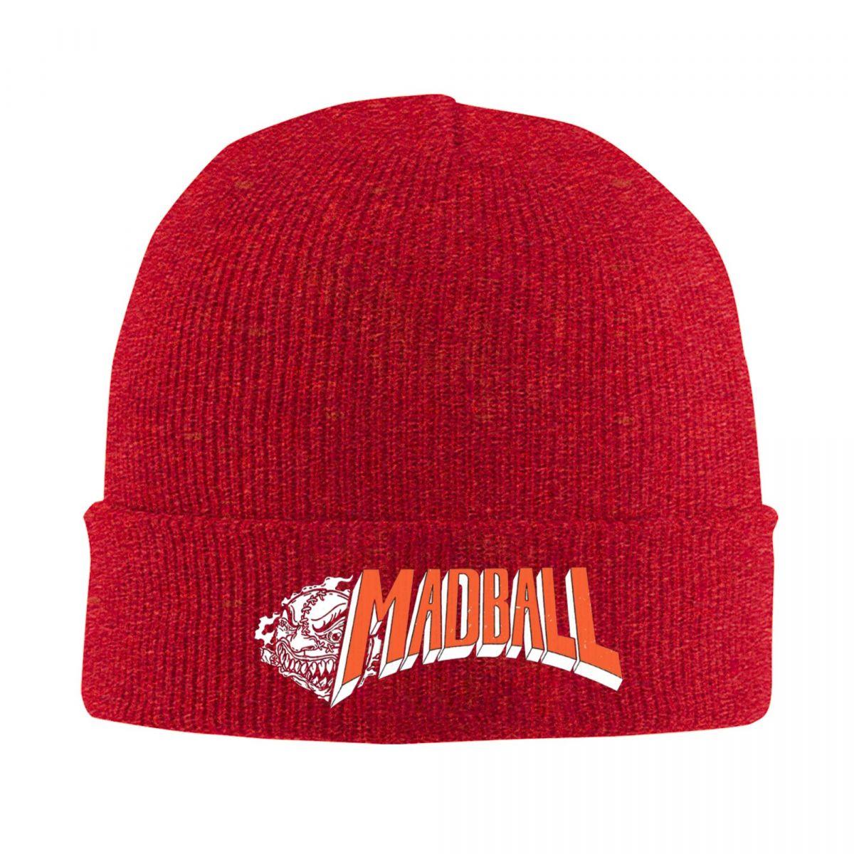 

Madball Sticker Warm Knitted Cap Winter Knit Bonnet Hat Skullies Beanies Hip Hop Caps for Unisex One Size