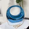 Acrylic Evening Handbag For Women 2024 Luxury Designer Purses And Handbags Golden Wedding Dinner Party Round Handle Wrist Bag