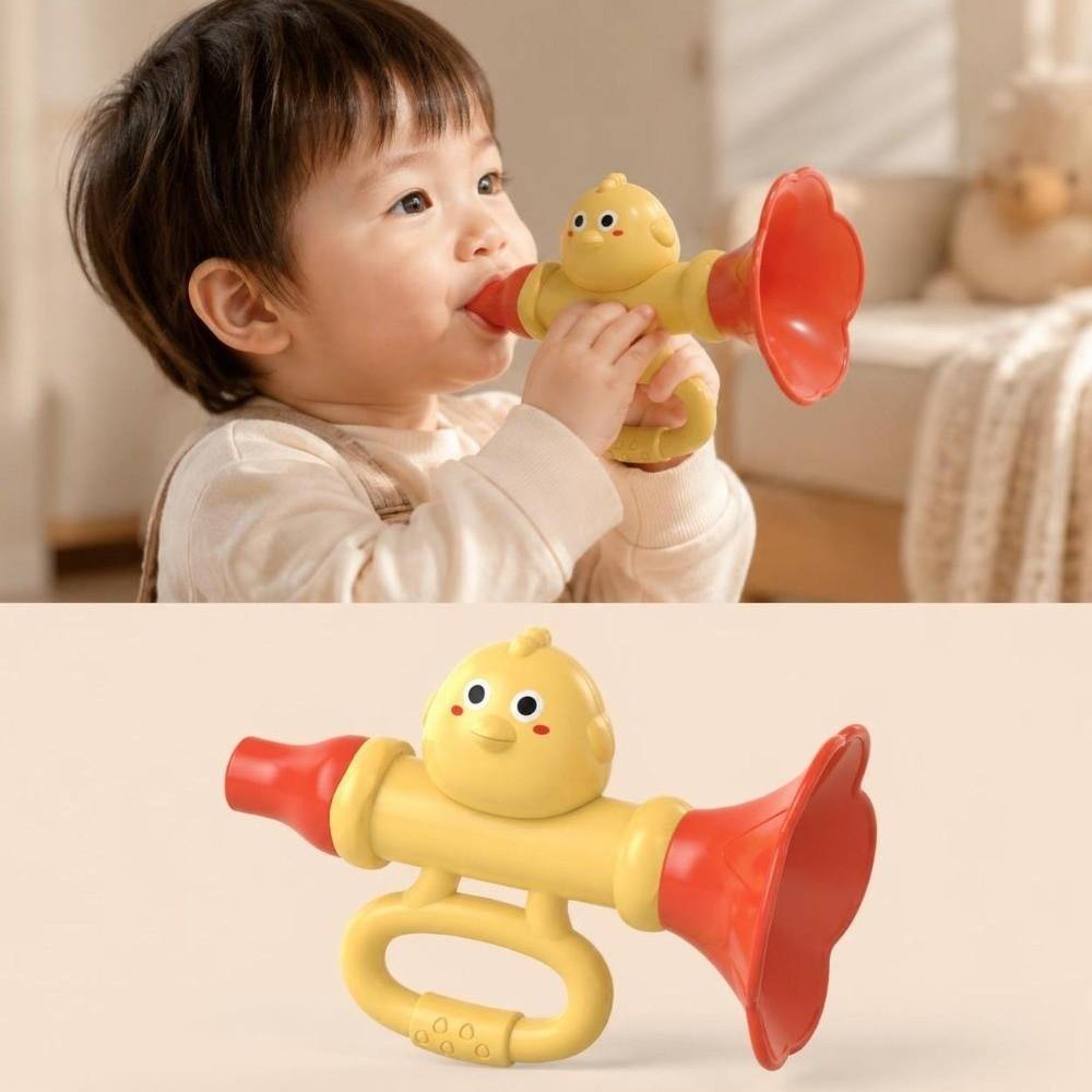 ABS Mini Trumpet Toy Bite-able Early Educational Toy New Baby Horn Toy  Early Learning