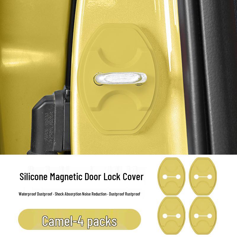 Chery iCAR23/03 Car Door Lock Buckle & Shock Absorption Silicone Cover