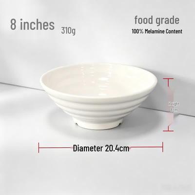 Chuzhou 8-inch A5 Melamine Noodle Bowl