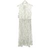 Unused EQUIPMENT Linen 100% Overall Handle No Sleeve Flare Long Dress 2 Women Used