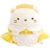 San-X Sumikkogurashi "Fruit Parlor" Plush Cat (Waitress) MV45401, Approx. H70 X W50 X D45mm