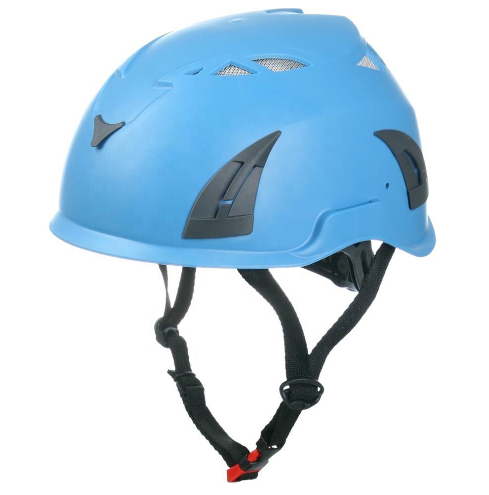 CE EN 12492 Kletterhelm Sicherheitshelm mit Ohrenschützern/Schutzbrille/Visier