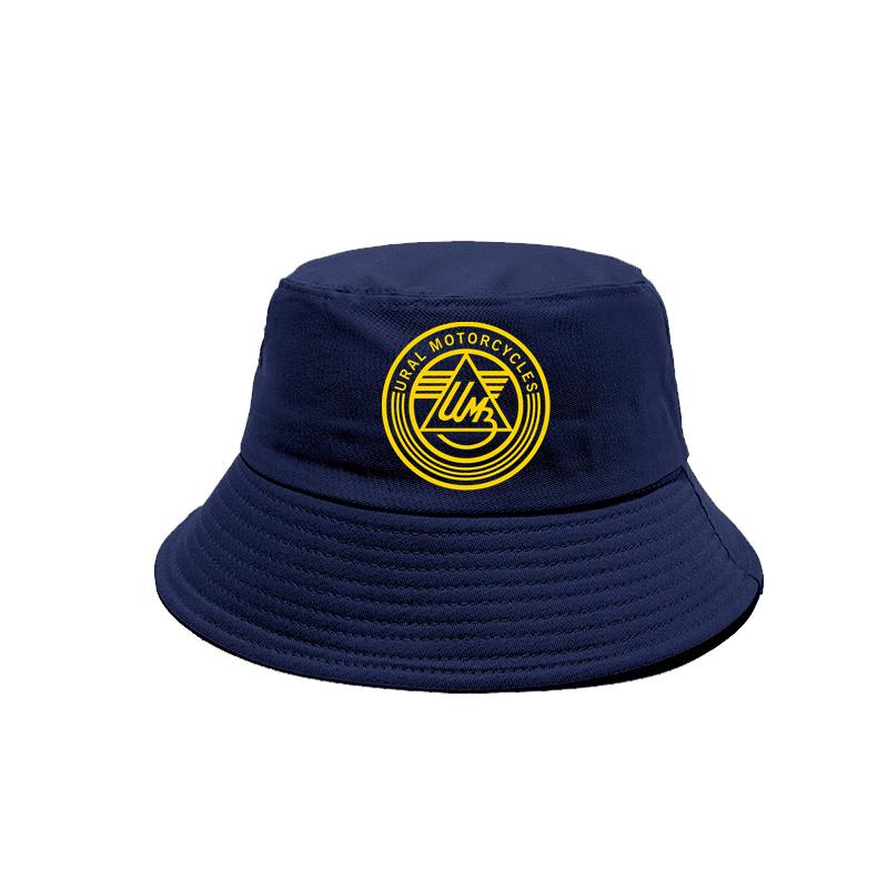 Ural Russian Motorcycle Bucket Hats Cool Women Unisex Ural Panama Caps Summer Outdoor Bob Hat MZ-290