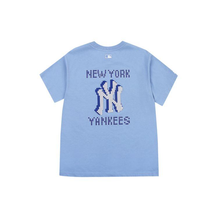 MLB Set-in Sleeve T-Shirt Unisex Blue 31TSN5131-50S