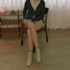 Kerrijade Inner Comb Boots_Ivory