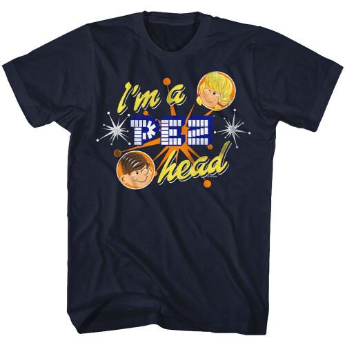 Pez I m a Pez Head T-ShirtBlue Unisex T-Shirt XXL